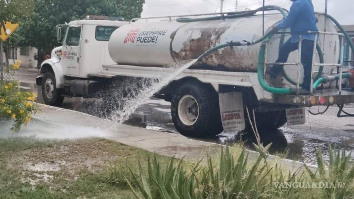 Recolectan más de 11.5 millones de litros de agua de lluvia para reutilizar en áreas verdes de Torreón