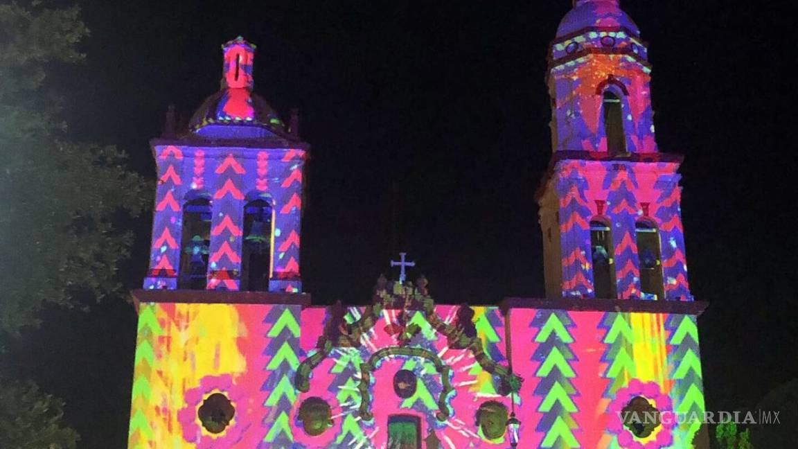 Proyectarán video mapping en la iglesia Santiago Apóstol de Monclova