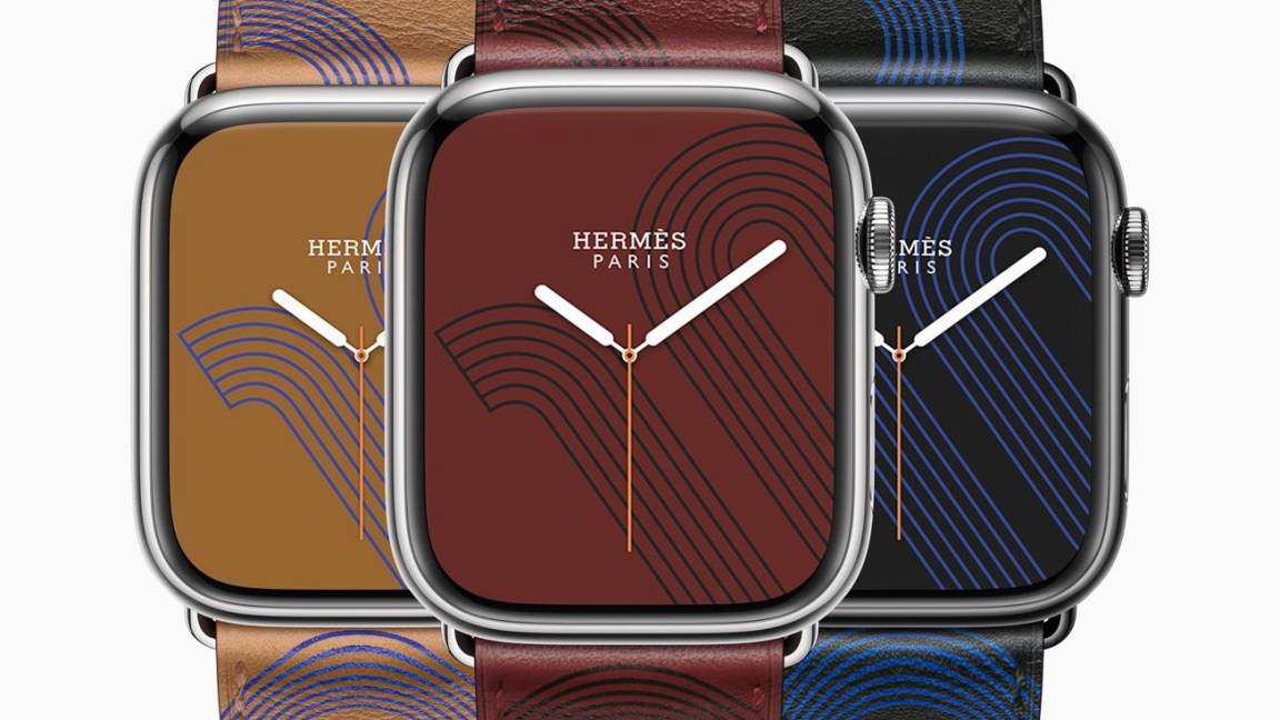 $!El nuevo Apple Watch Hermes con el Circuit H durante el Evento Especial de Apple en Apple Park en Cupertino, California. EFE/EPA/APPLE INC.