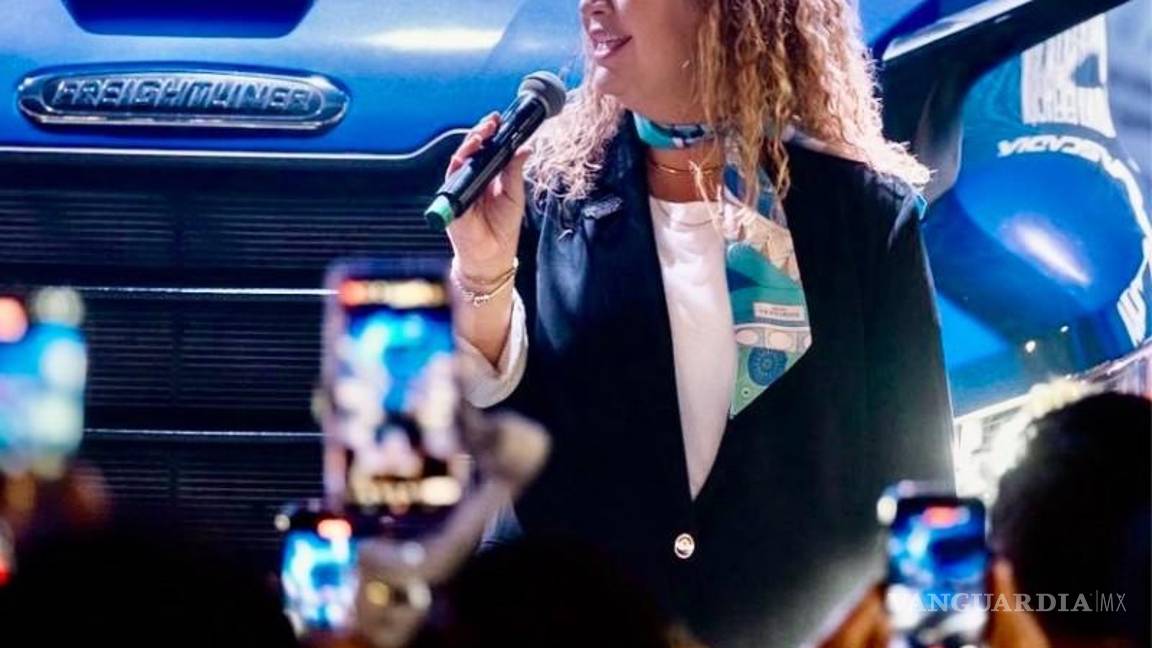 $!Marcela Barreiro, presidenta y CEO en Daimler Truck México