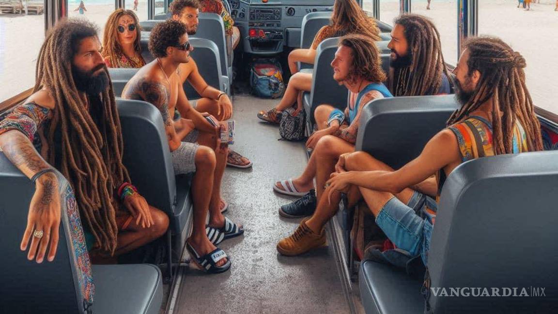 $!En Tulum, el transporte público está lleno de hippies gringos.