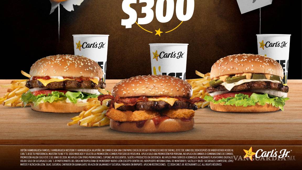 $!Carl’s Jr., Starbucks, Cinépolis y más... Estas son las ofertas, promociones y productos gratis que habrá por votar el 2 de junio en México
