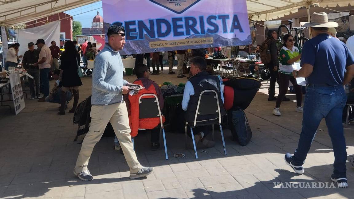 Descubre rutas, clubes y equipamiento en el Tianguis Senderista de Saltillo