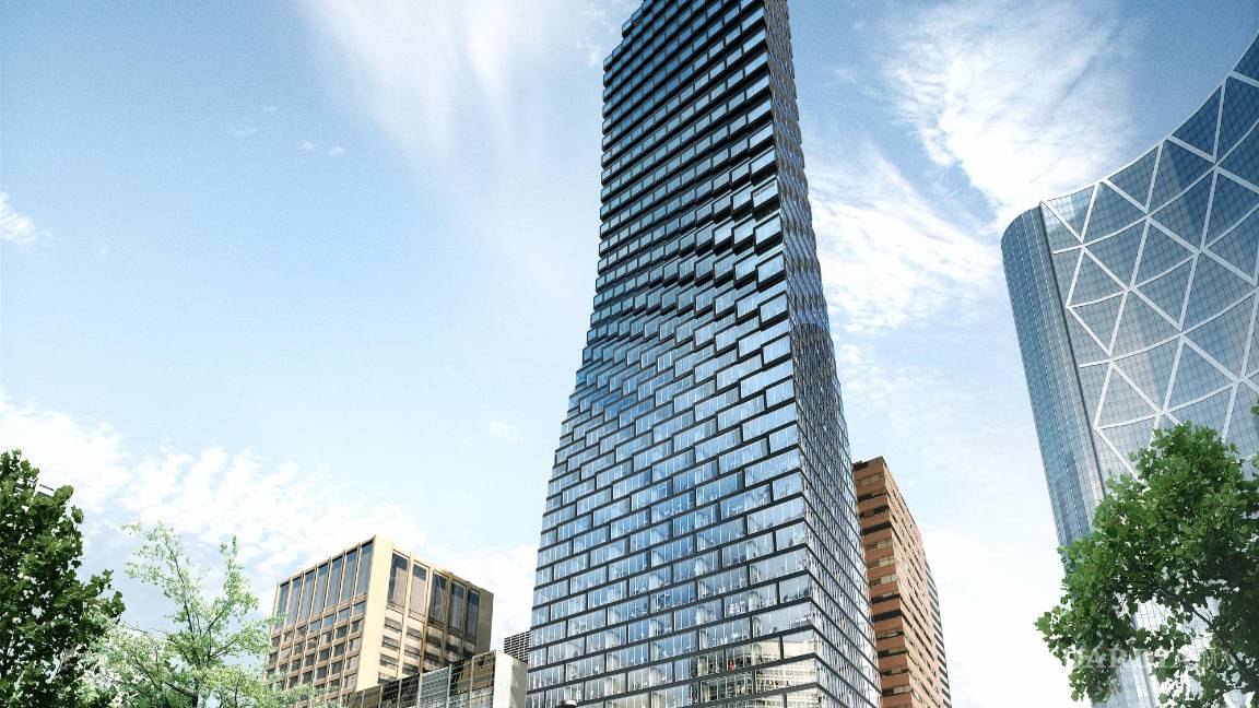 $!La torre ‘TELUS Sky’ in Calgary (Canadá). EFE/Omar Goncebat