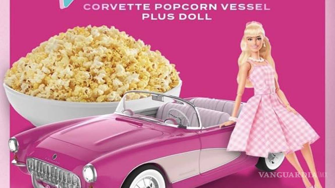 $!El combo en Estados Unidos incluía una palomera en forma de Corvette con palomitas grandes.