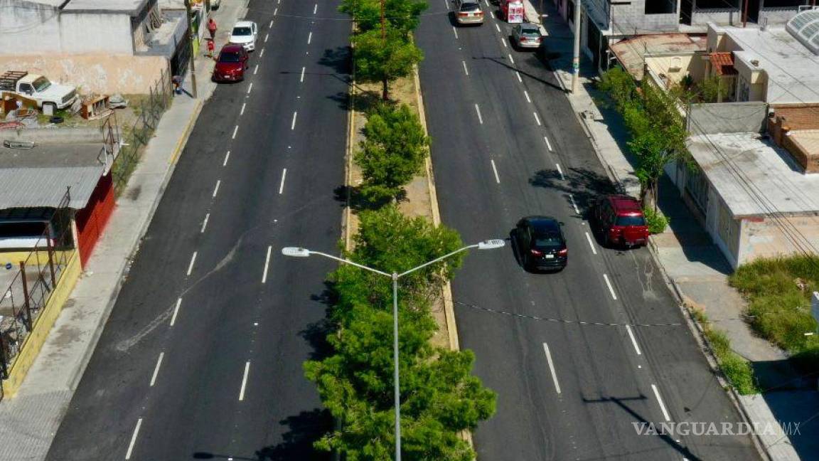 Arrecian en Saltillo obras de pavimentación