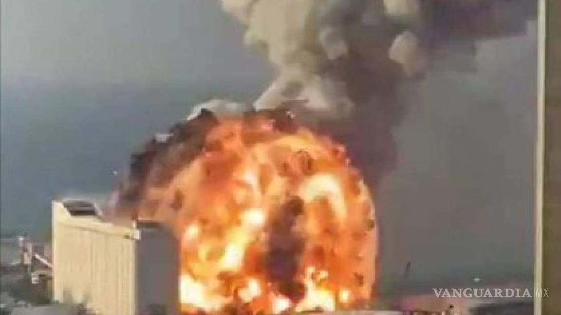Guardaban 2,700 toneladas de nitrato de amonio en almacén que explotó en Beirut; van 78 muertos