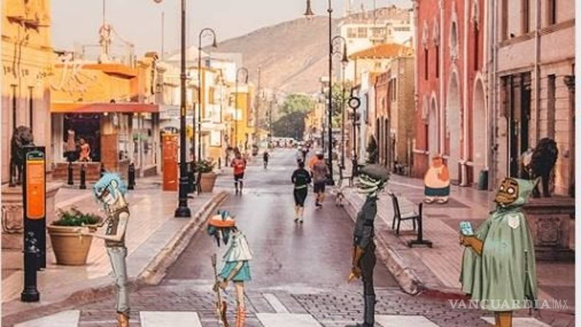 $!¿De dónde salió la foto de Gorillaz en Saltillo?