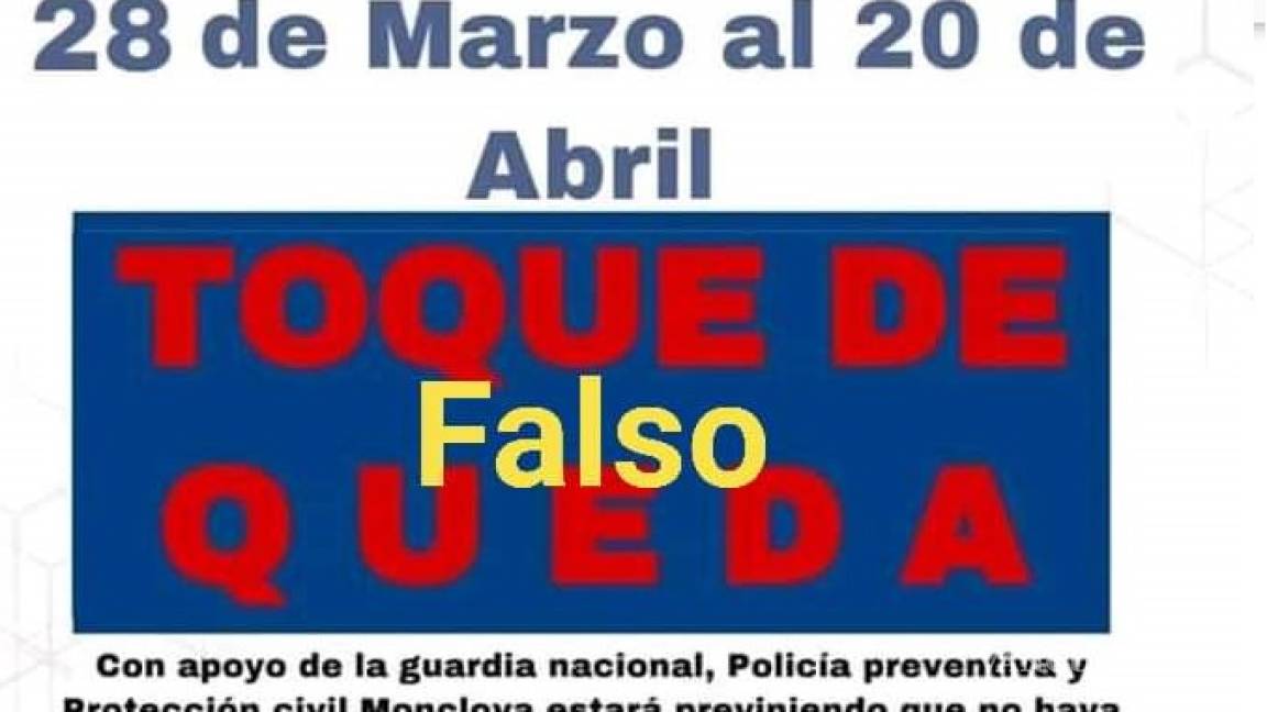 $!No hay toque de queda en Monclova por coronavirus: Proteccion Civil