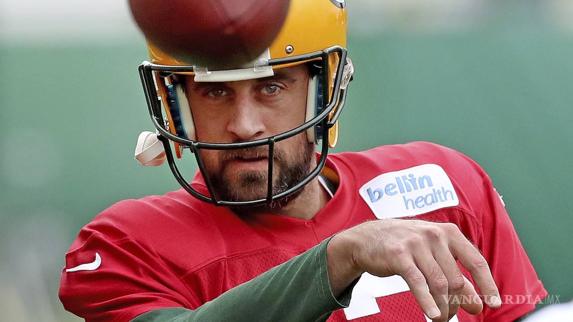 Alégrense aficionados de Packers, Aaron Rodgers finalmente participa en un entrenamiento esta campaña