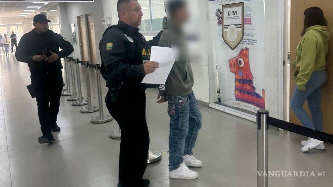 Detienen en Coahuila a ciudadano estadounidense para deportación controlada