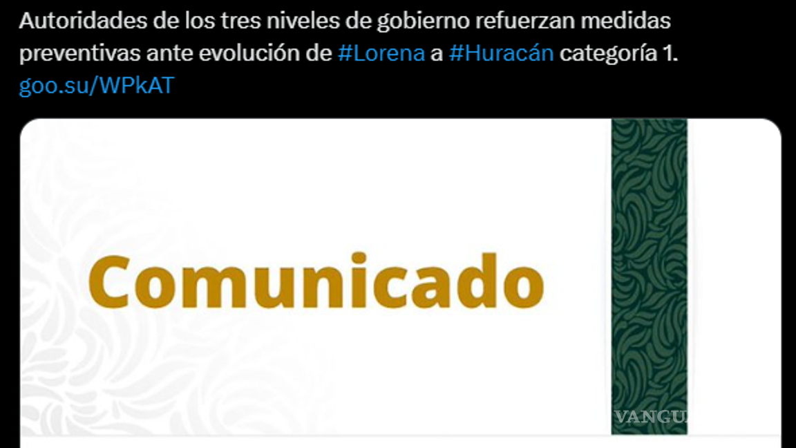 $!Suspenden clases en BCS y Sonora por huracán ‘Lorena’; ¿Qué otros estados se mantienen en alerta?