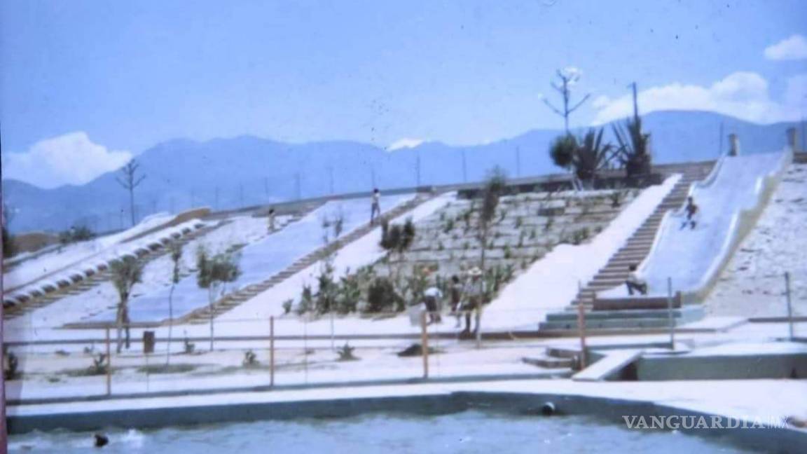 Saltillo: la foto que revela una antigua alberca en la Ciudad Deportiva; hoy es ‘skatepark’