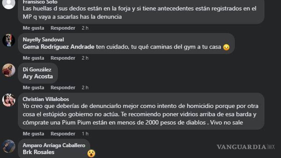 $!Usuarios se unen a búsqueda de presunto violador en Saltillo; exigen mayor seguridad en colonias.