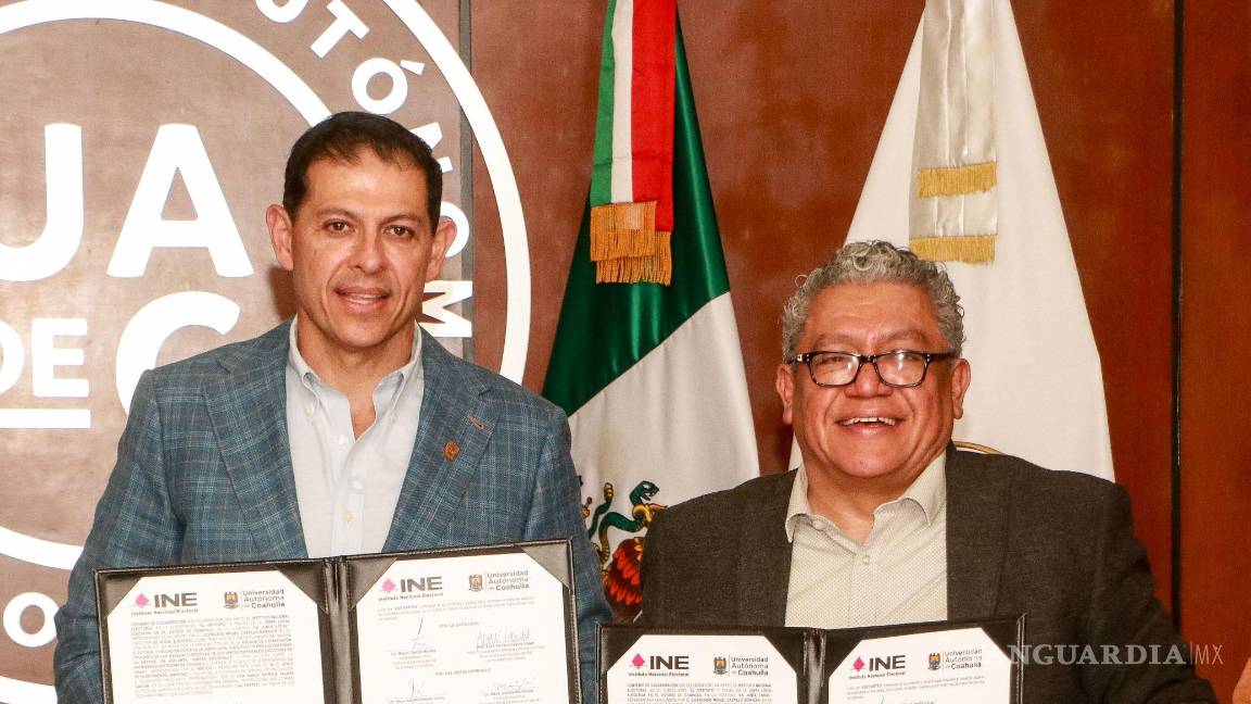 $!Con esta alianza institucional se impulsarán pláticas y foros dentro de la comunidad universitaria para fomentar entre las juventudes la importancia del voto y la participación en los procesos electorales.