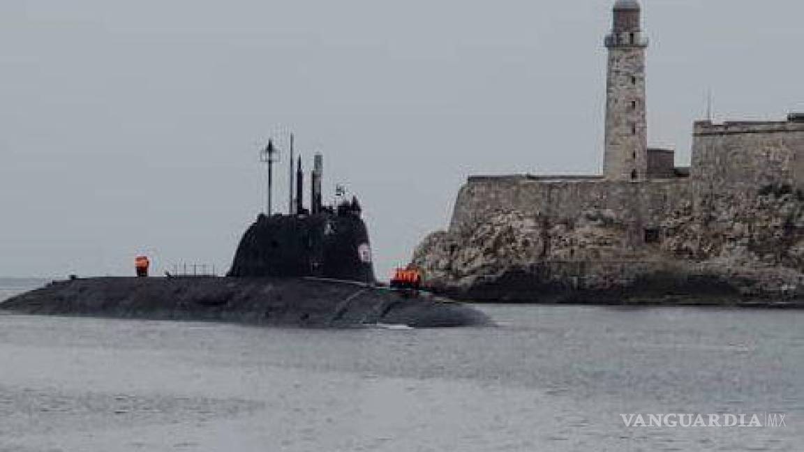 Submarino nuclear y barcos de guerra rusos arribaron a La Habana