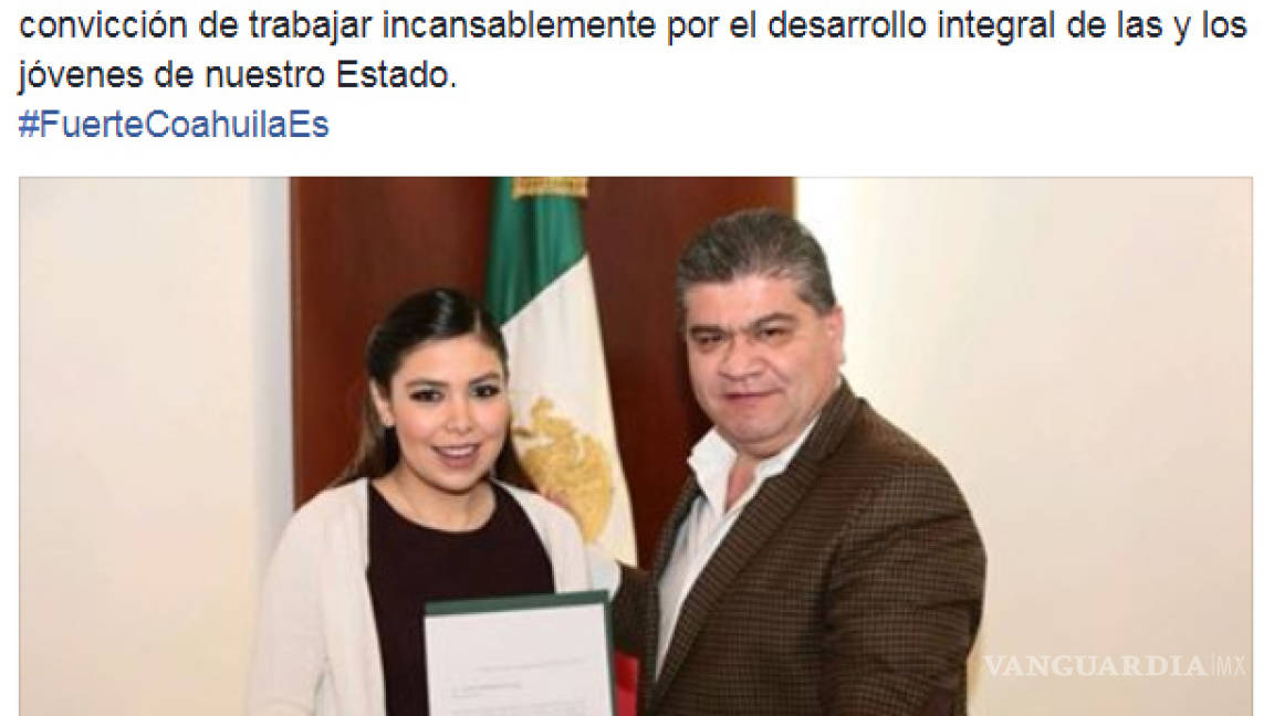 $!Azalea Maldonado Wong es designada titular del Instituto Coahuilense de la Juventud