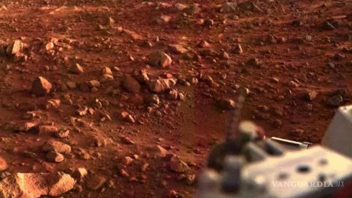 $!Esta imagen del Viking 1 es una de las primeras imágenes de una puesta de sol vista desde la superficie de Marte.