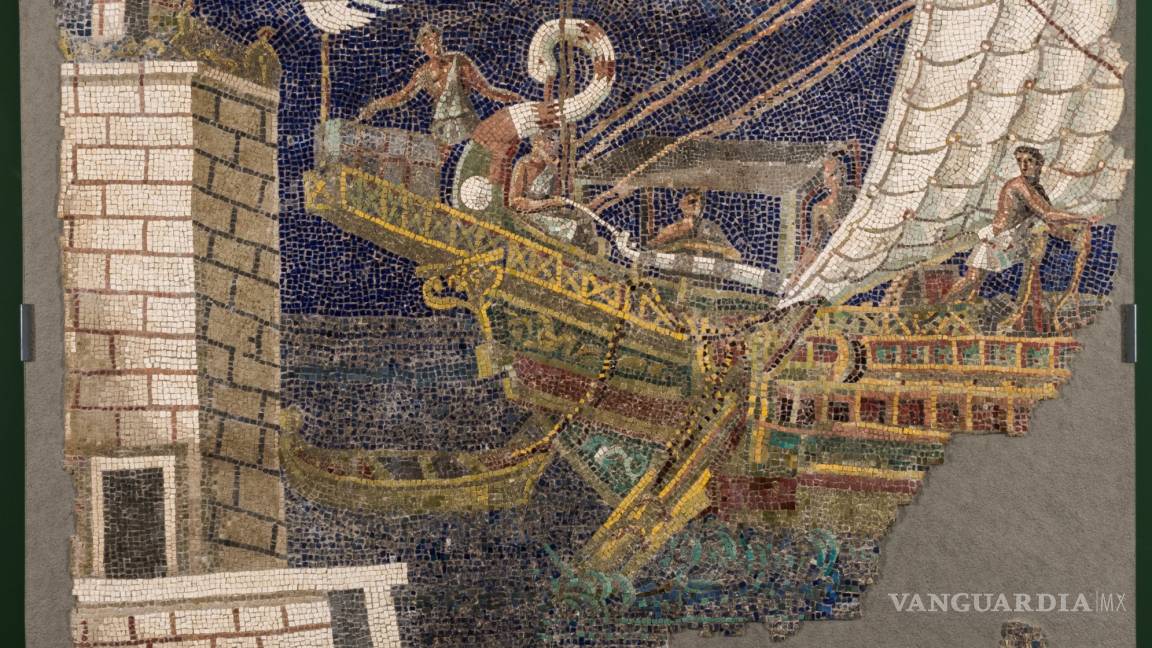 Roma exhibe los mosaicos que pusieron color a su Antigüedad
