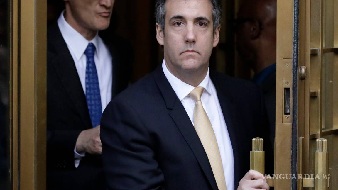 $!Trump acusa a Michael Cohen de "inventar historias" para rebajar su condena