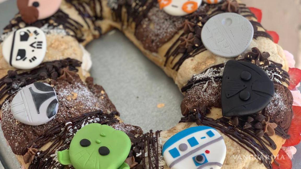 $!Los personajes de Star Wars son creados con fondant y son comestibles.