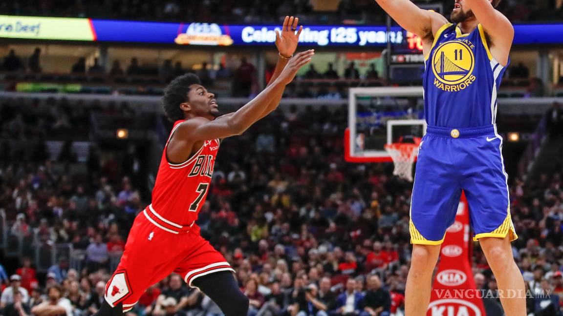 $!Klay Thompson rompe récords de triples en la NBA