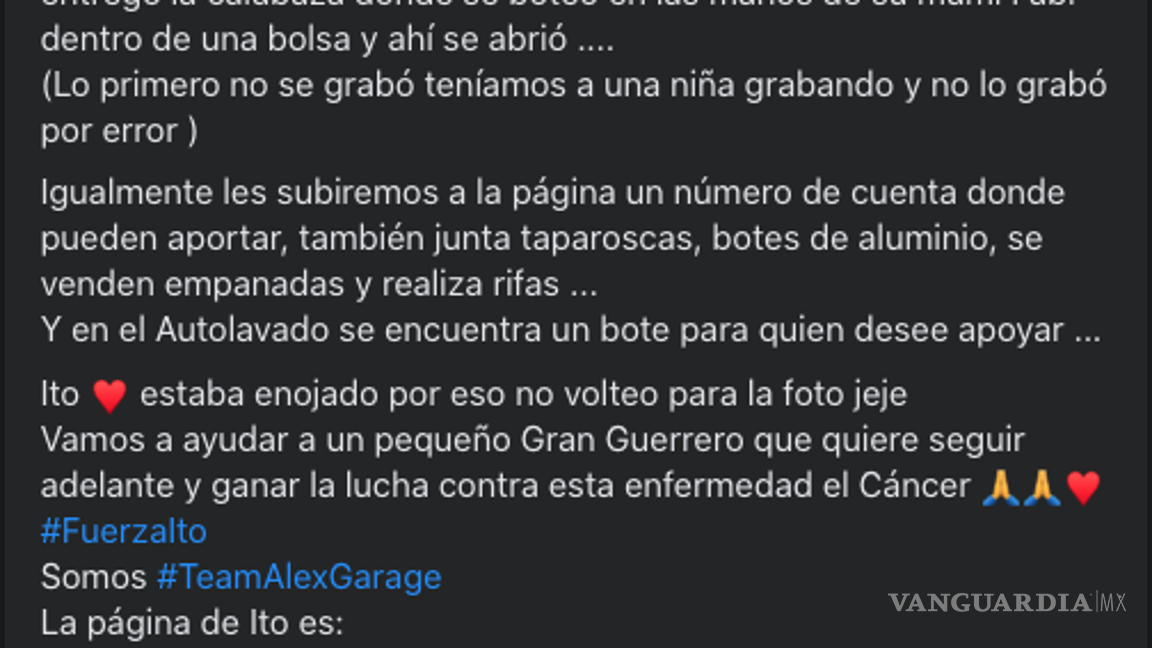 $!Realizan ‘Rodada del Terror’ en Saltillo para apoyar a niño con cáncer