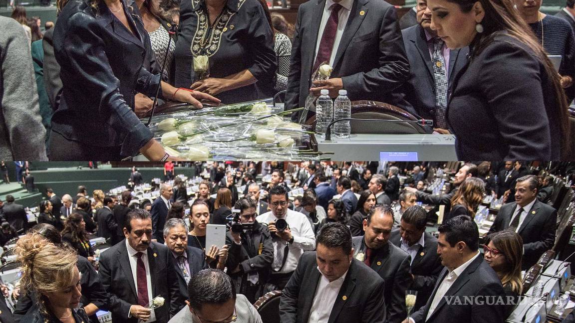 $!Tras muerte de su hija, diputada rompe en llanto y dice que trabajará con AMLO por un México pacífico