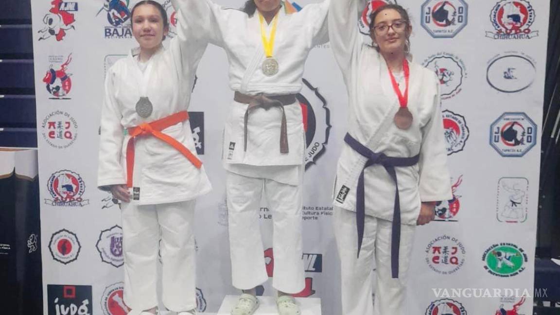Judocas de Coahuila se suben al podio en Campeonato Nacional desde Monterrey