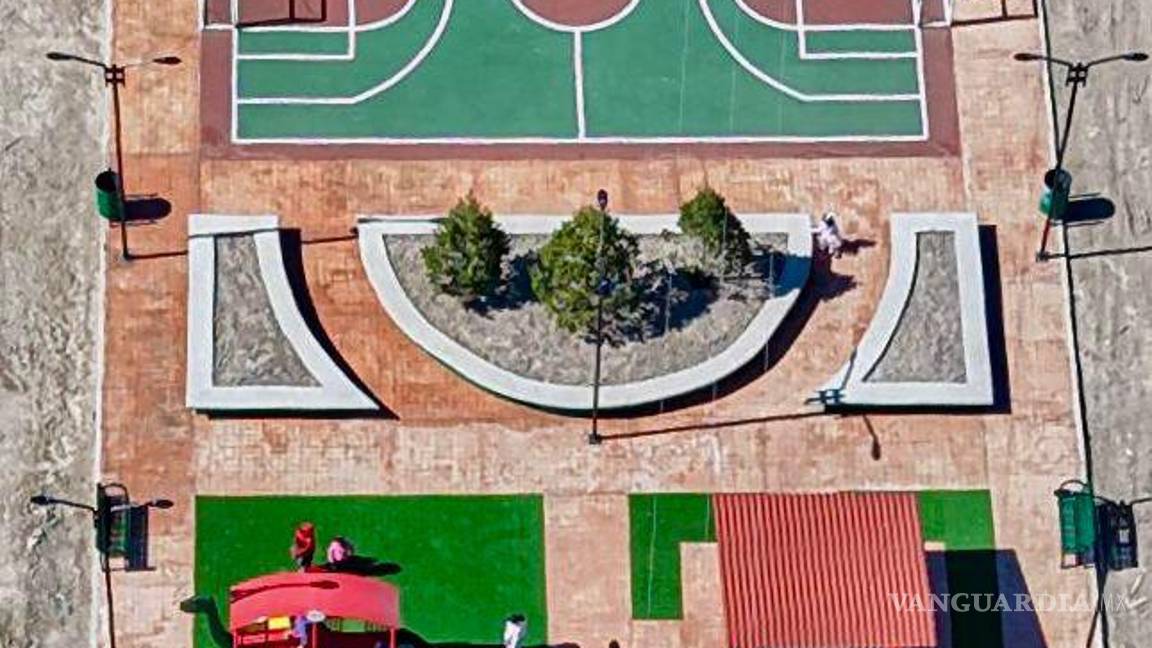 $!Se entregó un nuevo complejo deportivo y recreativo en el ejido Mesillas.