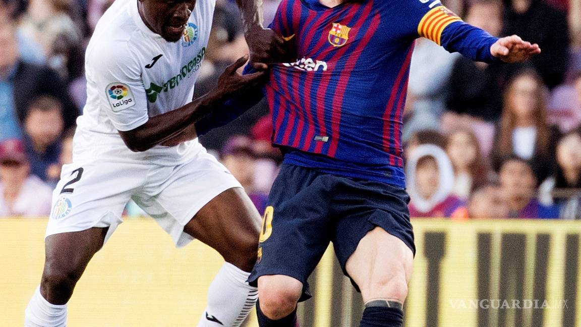 $!El Barcelona gana al Getafe en un insípido y triste Camp Nou
