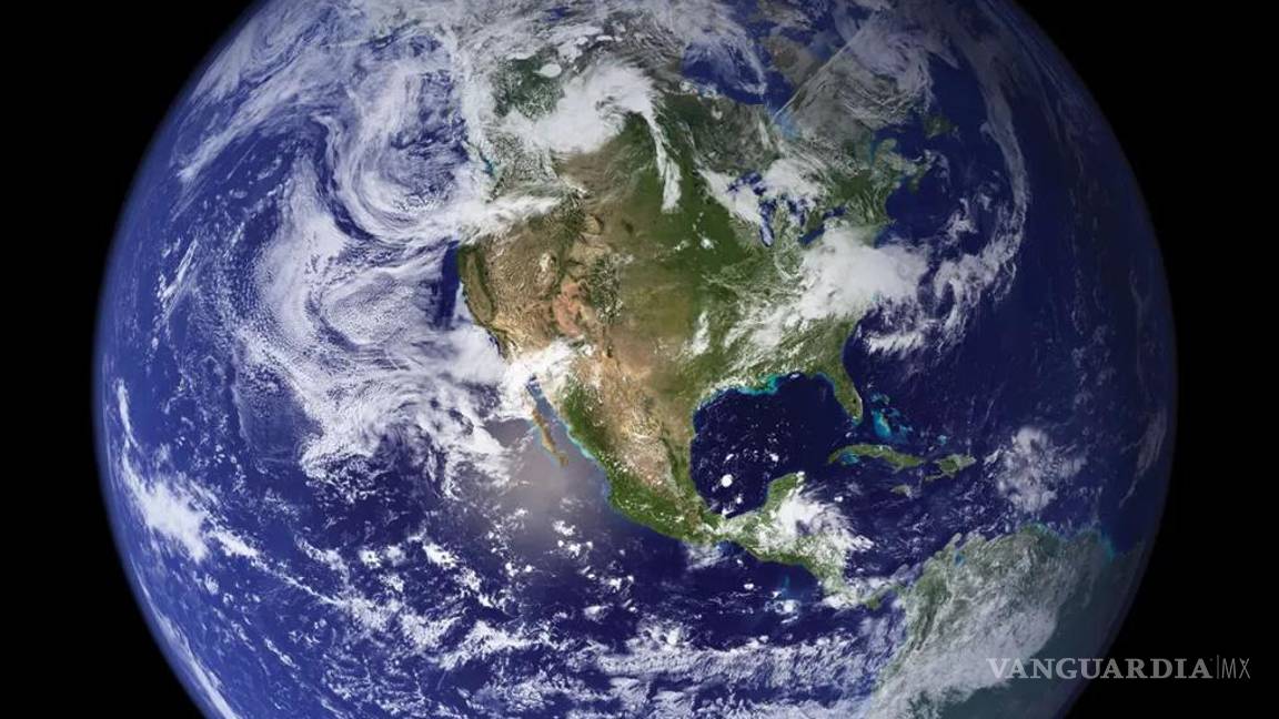 $!Vista del Planeta Tierra.