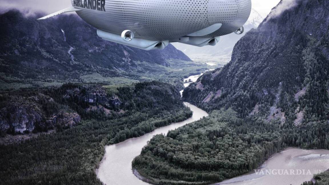 $!Airlander, la aeronave más grande y ecológica