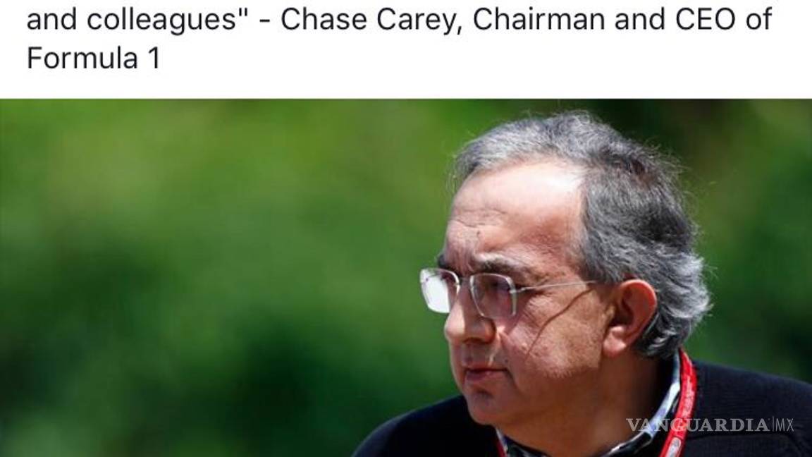 $!Muere Sergio Marchionne a los 66 años, ex CEO de Ferrari y de Fiat Chrysler