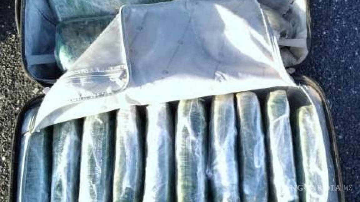 Guardia Nacional asegura 16 paquetes de mariguana en carretera Monclova-PN