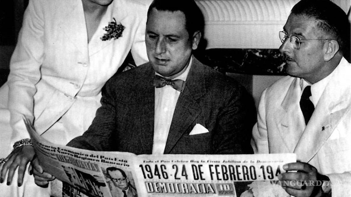 Juan Domingo Perón junto con la emblemática Evita cambiaron a Argentina hace 75 años