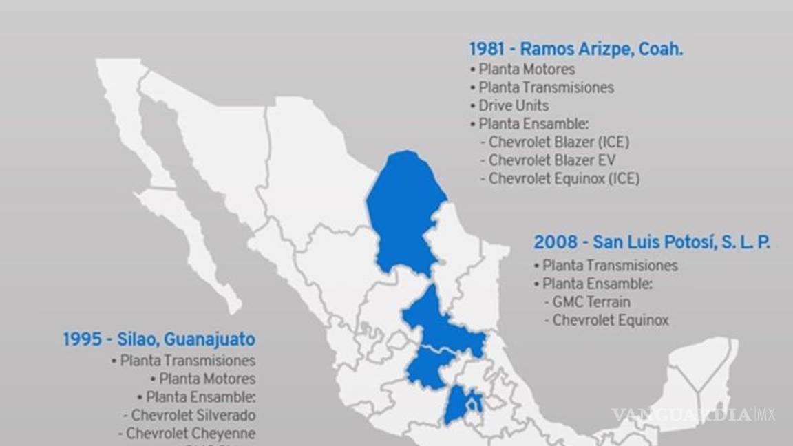 $!Se consolida GM en el 2023 como la máxima potencia automotriz en México