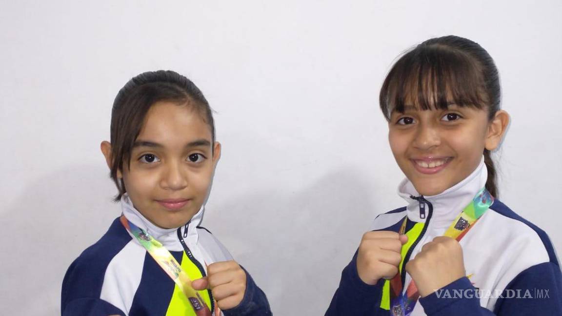 Van a lo más alto: hermanas saltillenses representarán a México en Mundial de Taekwondo