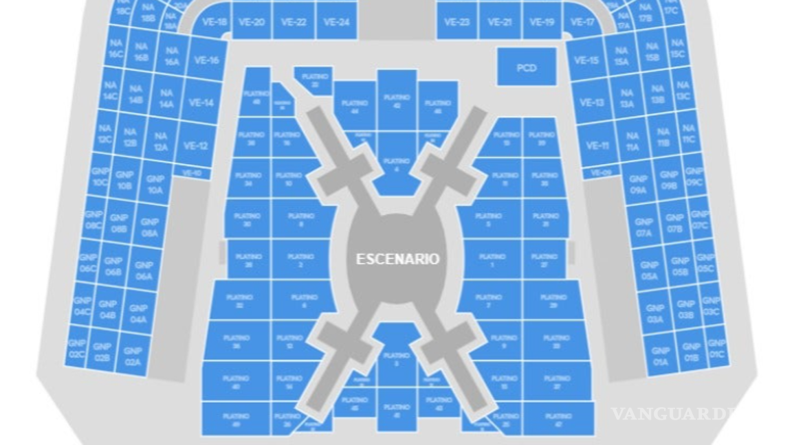$!Ticketmaster revela mapa del escenario 360° de BTS para México; Profeco exige precios claros a Ocesa