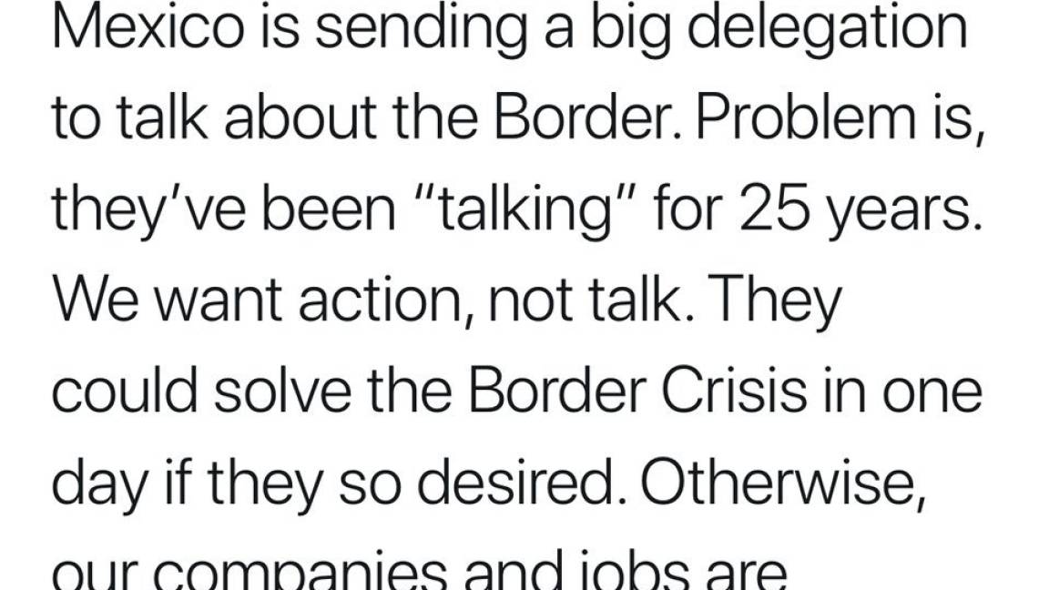 $!AMLO responde a Trump y los EU: "Que nadie separe nuestra bonita amistad"