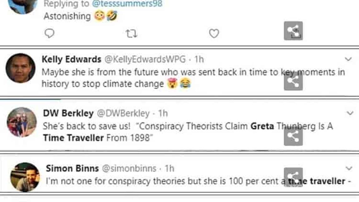 $!Encuentran a Greta Thunberg en fotografía de 1898; usuarios aseguran que viajó en el tiempo