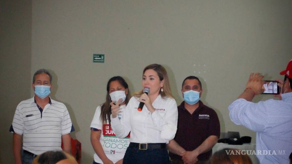 Se suman priistas a campaña de Tania Flores en Múzquiz