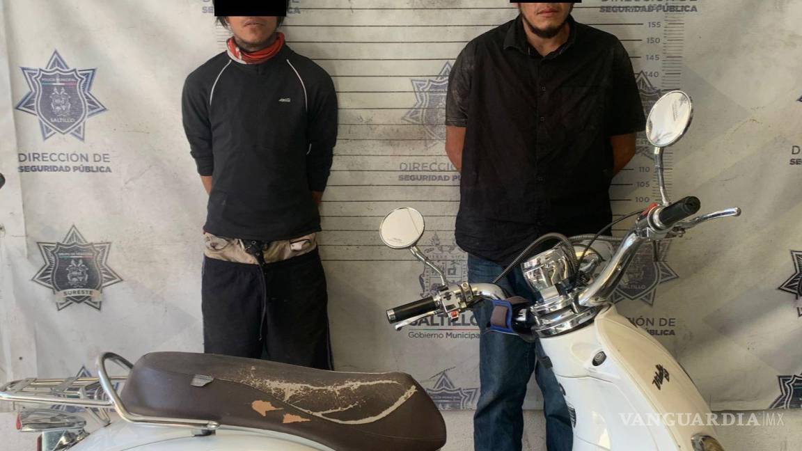 Recuperan moto robada a plena luz del día en Saltillo... en menos de un día