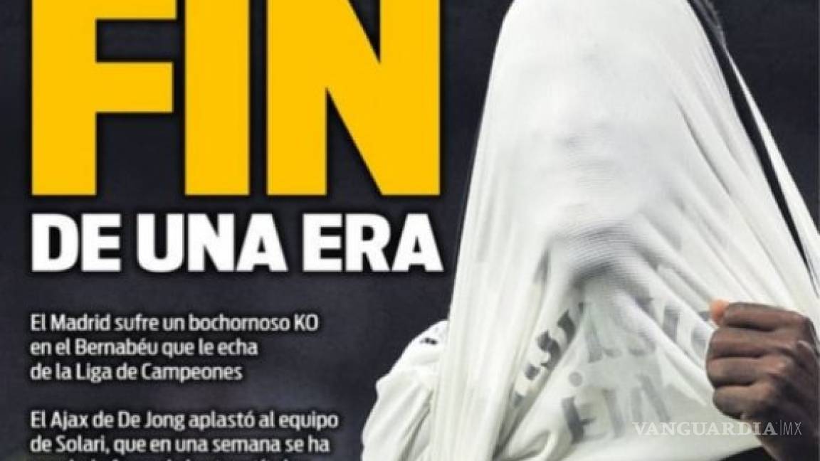 $!Así acribillaron los medios en España al Real Madrid (fotos)