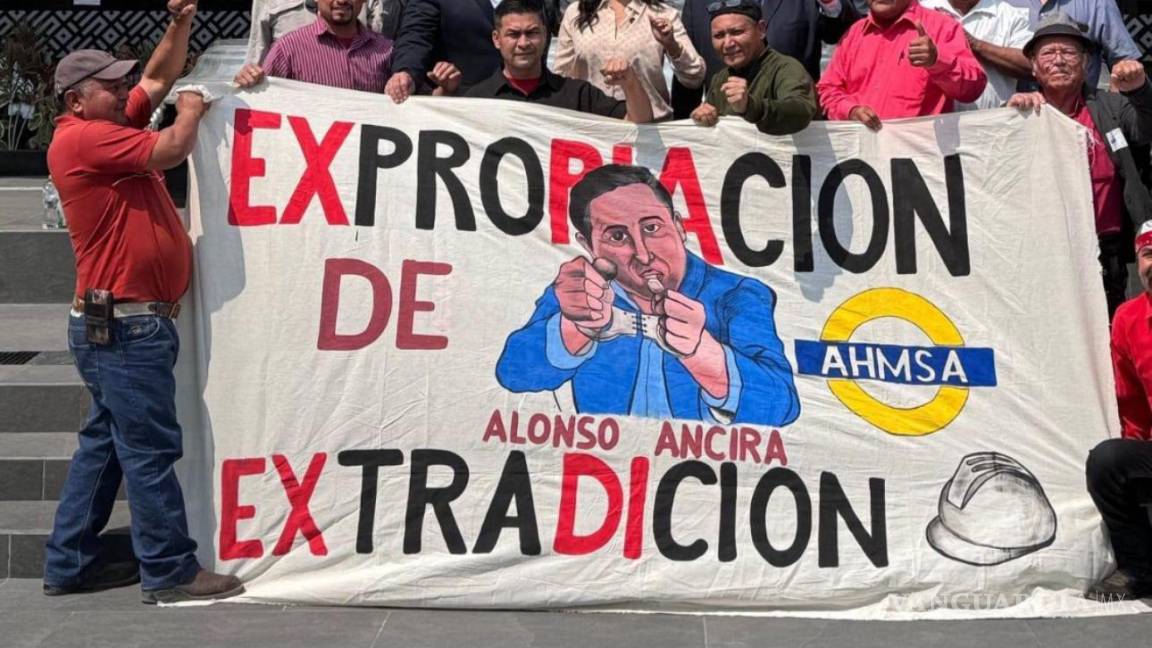 Coahuila: trabajadores confían en promesa de AMLO para rescatar a AHMSA