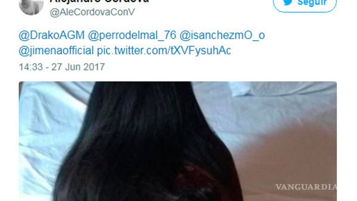 $!A Jimena Sánchez le sacaron el 'pack'