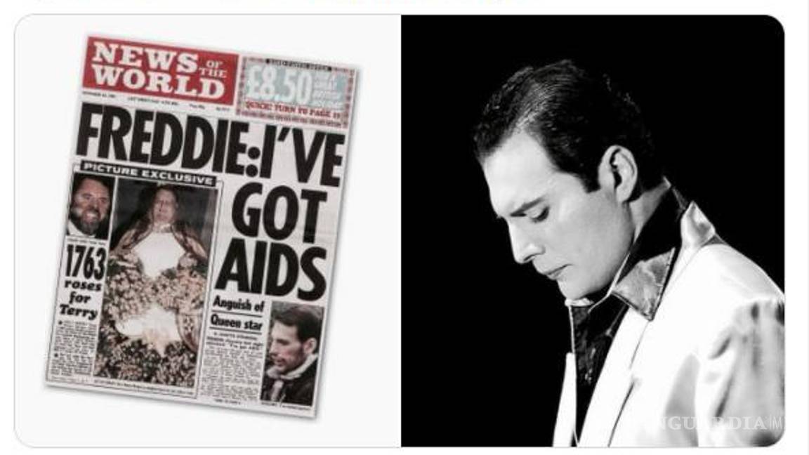 $!El 23 de noviembre, hace 30 años, Freddie Mercury anunció que tenía sida, al día siguiente murió.