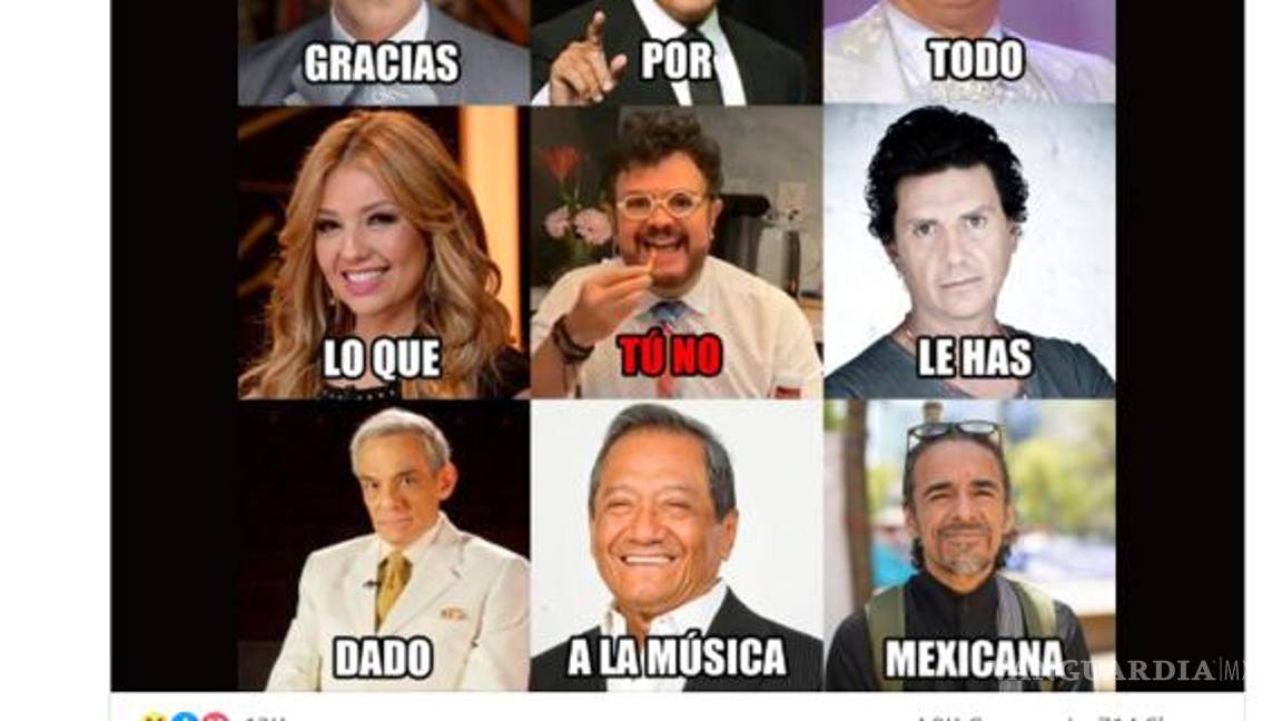 $!La reacción del cantautor ante la publicación de Telehit obtuvo el apoyo de sus seguidores.