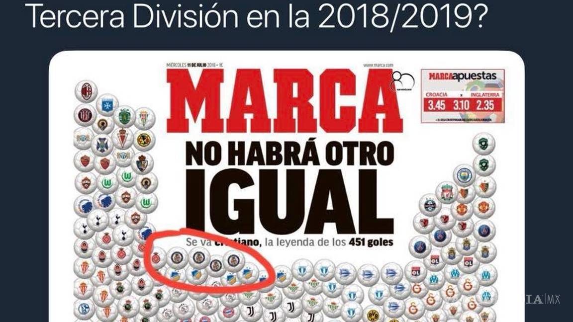 $!El error en la portada de Marca que le dio la vuelta al mundo