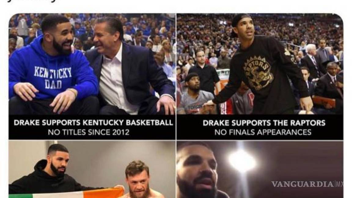 $!Manchester United utiliza la 'maldición de Drake' para derrotar al Barcelona